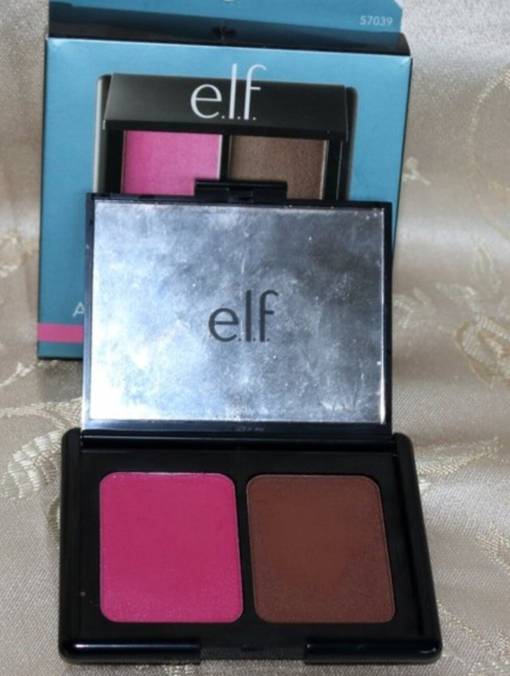 2items-ZOEVA Premiere Blush Palette & ELF Aqua Infused Blush Bronzer